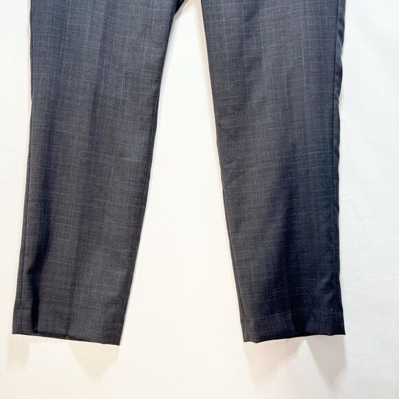 Lauren Ralph Lauren Men’s Wool Blend Dress Pants Gray 38x30 Flat Front - Picture 6 of 13